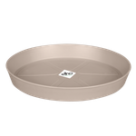 loft urban saucer round 34cm mushroom beige